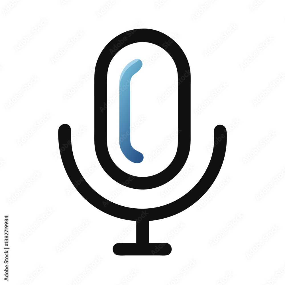Microphone Audio Input Symbol Icon Design Microphone Audio Input Symbol Icon Design