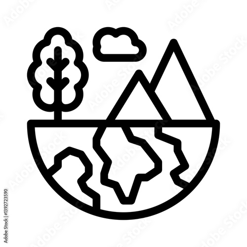 nature line icon
