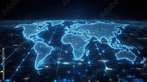 World map. Earth Day theme background wallpaper.