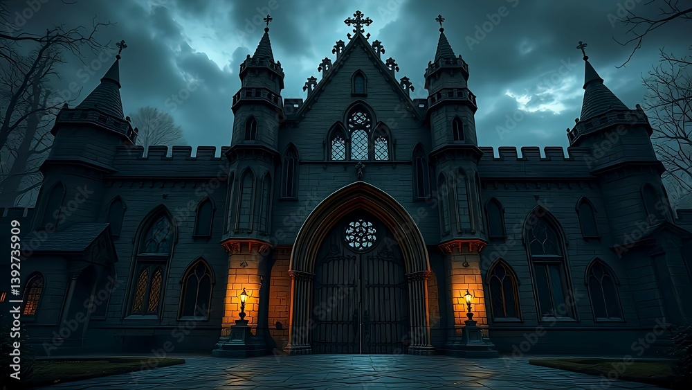 Obraz premium お城の門