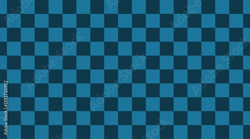 Texture background with two color | Square box with angular line pattern | Modern vector template for fabric, decoration, corporate, textile, cover | Elegant creative design with black-blue color