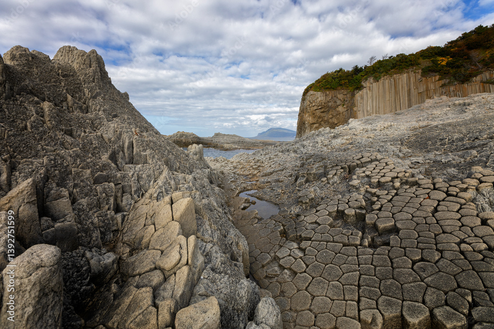 Cape Stolbchaty. Kunashir, Kunashir, South Kuriles, Russia