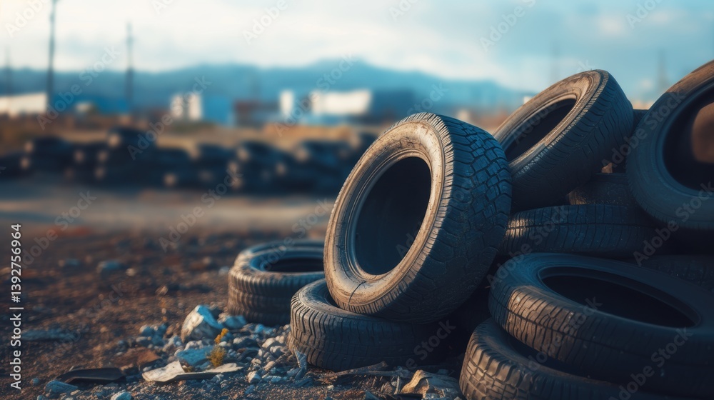 Tire recycling.