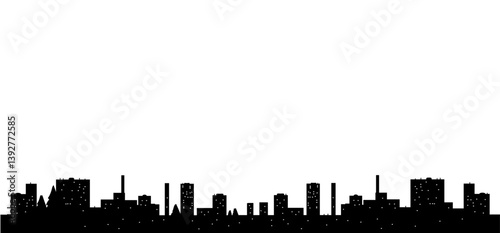 buildings silhouette