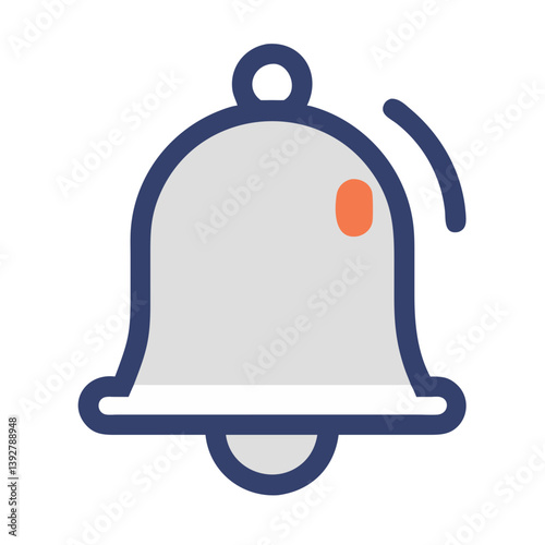 Notification Bell with Alerts Icon Design