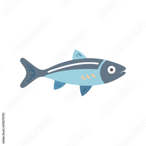 Detailed Anchovy Fish Illustration Style
