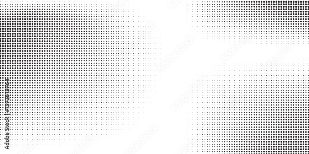 Fototapeta premium Dot pattern seamless background. Polka dot pattern template Monochrome dotted texture modern seamless