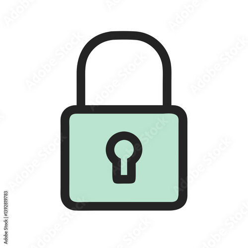 Padlock Security Privacy Icon Design