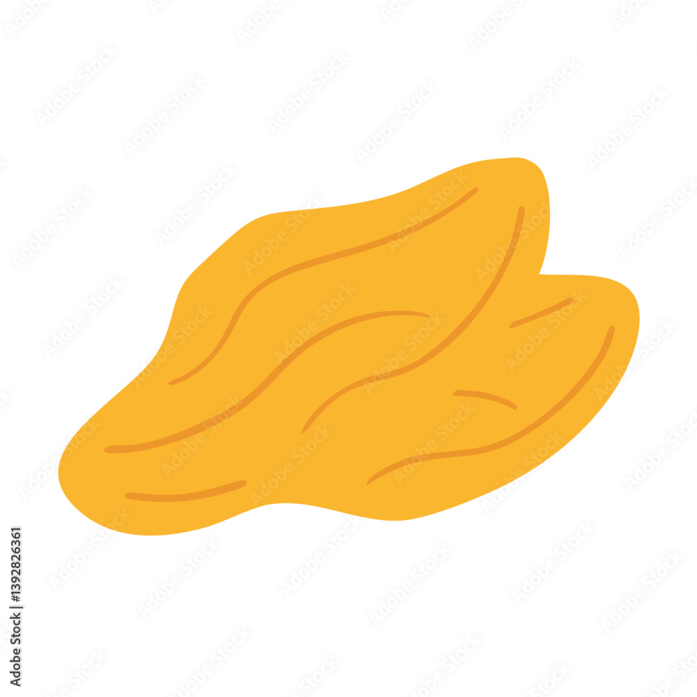 Stylish Dried Mango Representation for Salads Stylish Dried Mango Representation for Salads