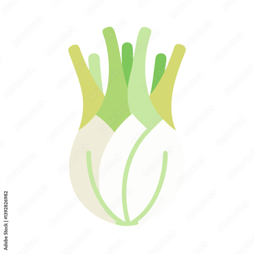 Obraz premium Stylish Fennel Representation for Culinary Uses