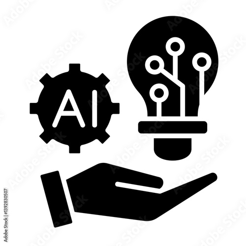 Technology Innovation  Icon Element For Design	