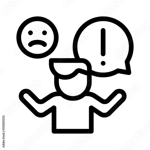 complaint line icon