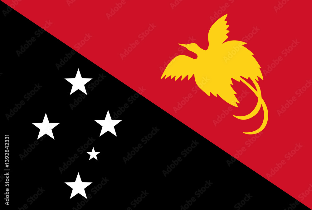 flag of papua new guinea