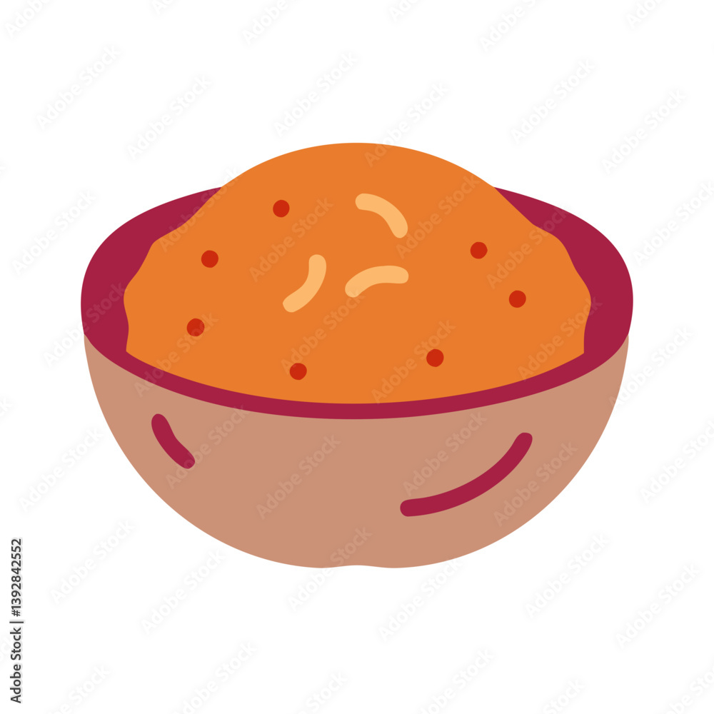 Stylish Jacket Potato Representation for Menus Stylish Jacket Potato Representation for Menus