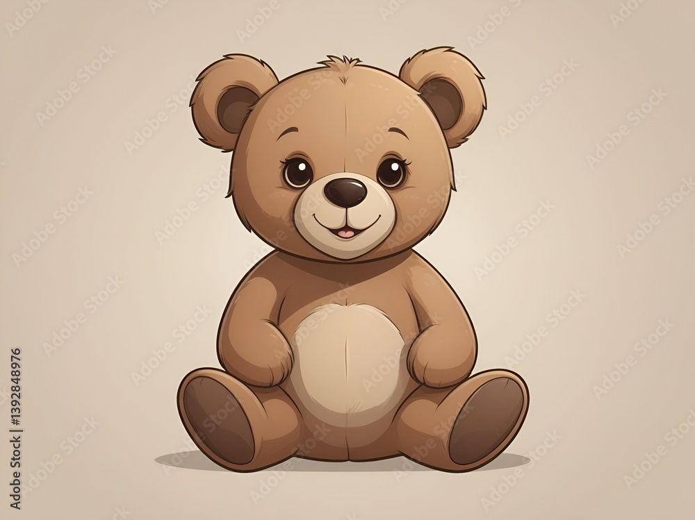 Obraz premium Teddy Bear Illustration