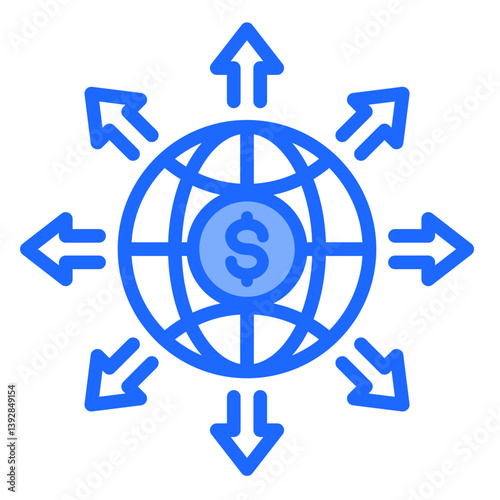 Business Expansion  Icon Element For Design	