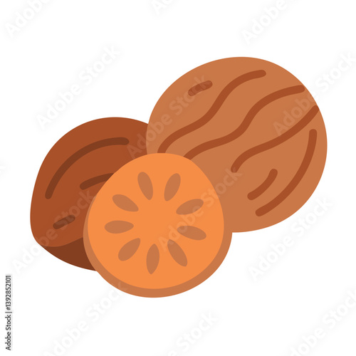  Nutmeg Vector for Flavor Enhancements