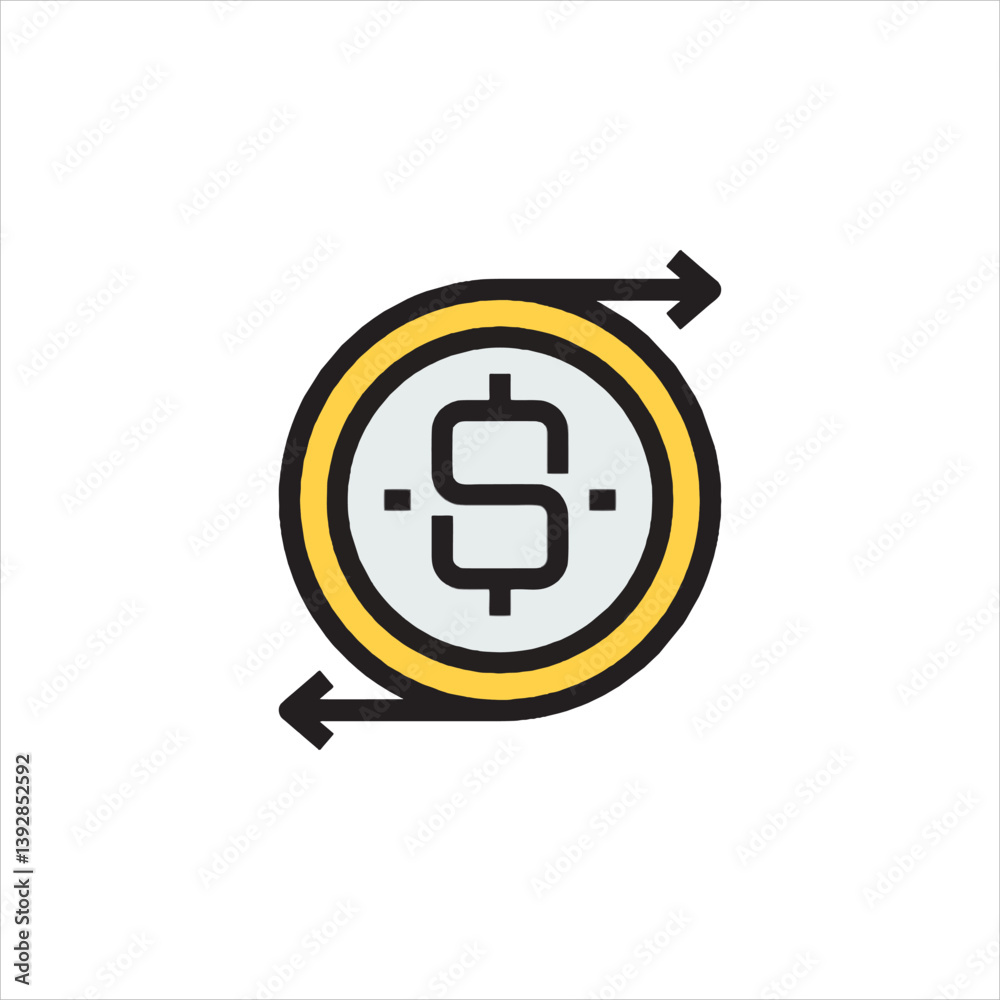 Fototapeta premium vector illustration of a sign