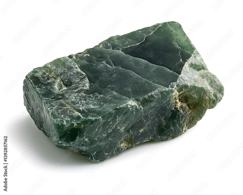 Raw Green Nephrite Jade Stone Raw Green Nephrite Jade Stone