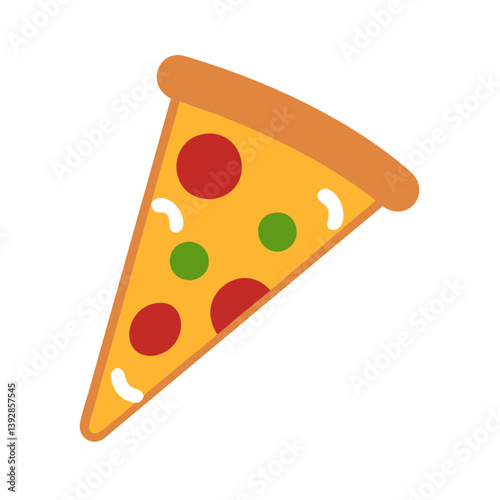  Stylish Pizza Slice Representation for Recipes