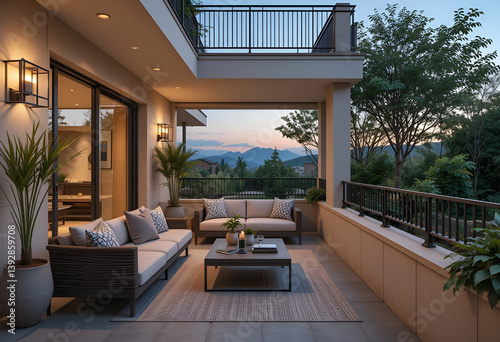 luxury terrace