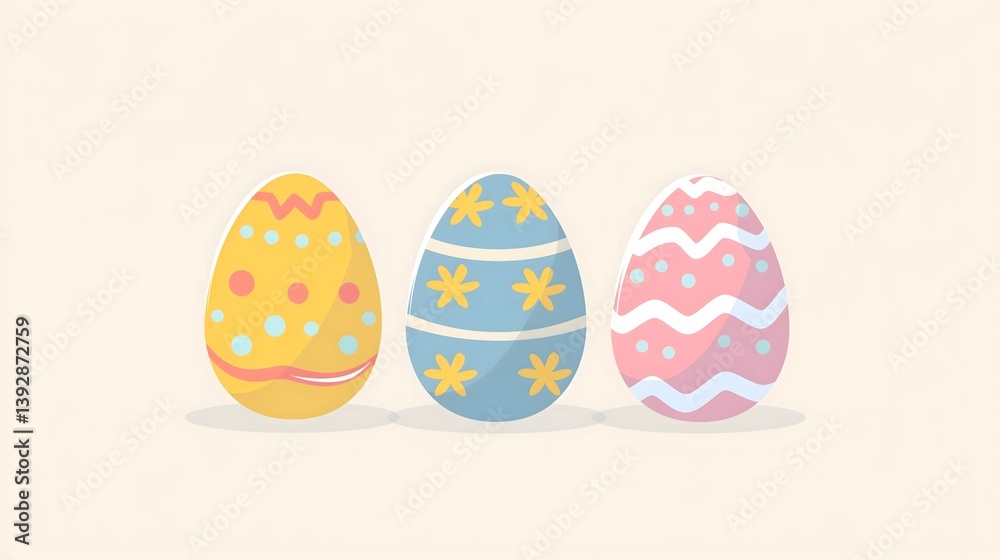Easter Eggs Decorated