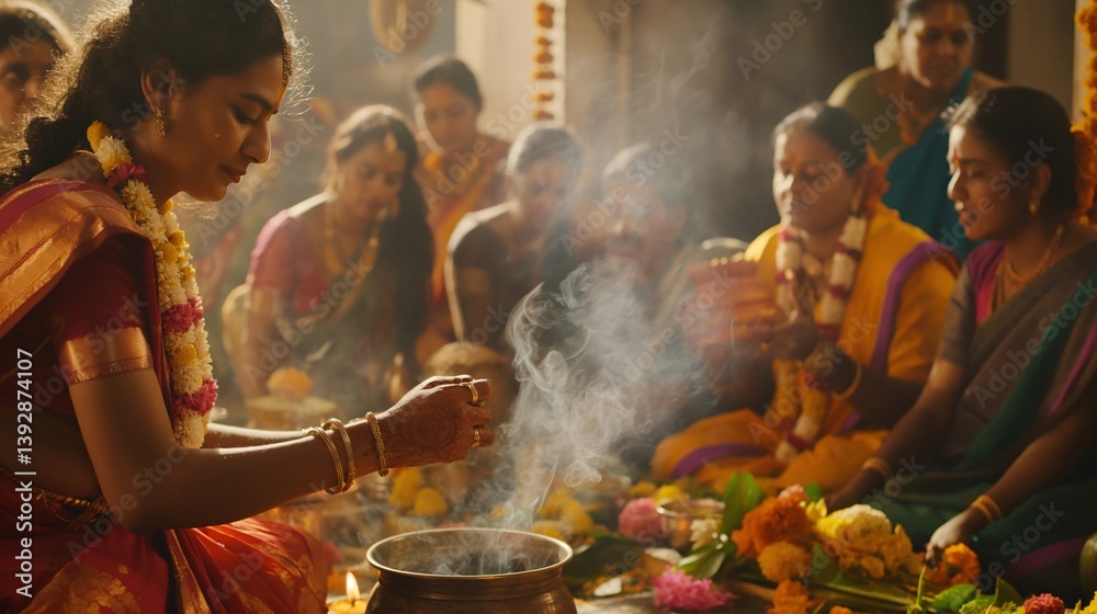 Indian Wedding Ceremony Ritual