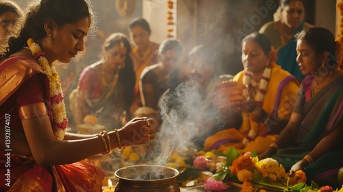 Indian Wedding Ceremony Ritual