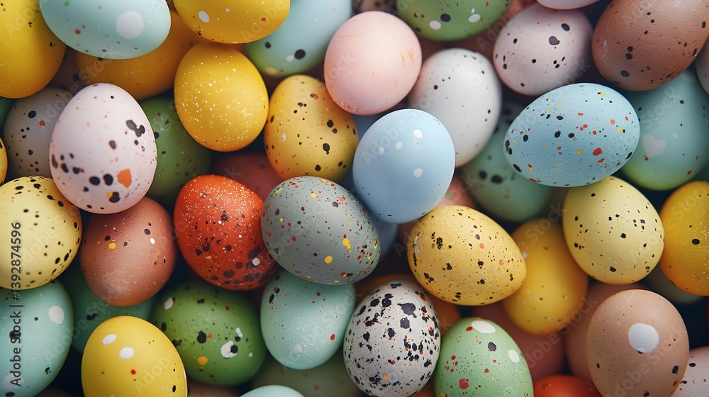 Easter Eggs Close Up