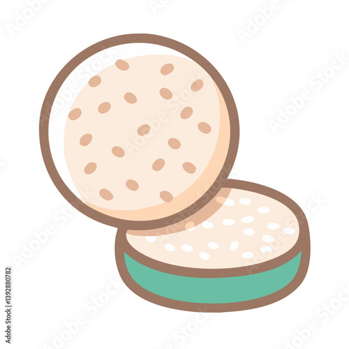  Rice Cake Icon for Healthy Snacking