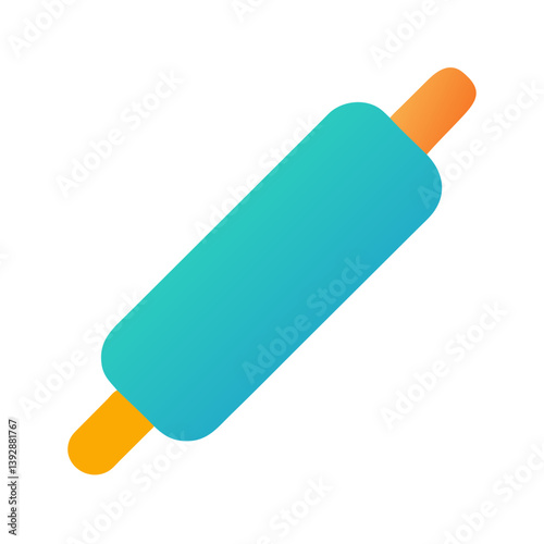  Rolling Pin Graphic for Pastry Preparation