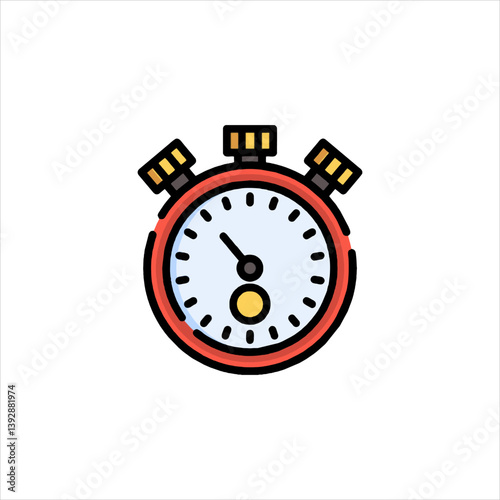 stopwatch icon vector illustration