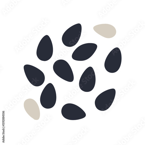  Sesame Seeds Vector for Cooking Enhancements