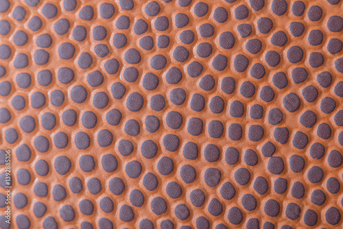 Obraz na płótnie Closeup of basketball textured background w salonie