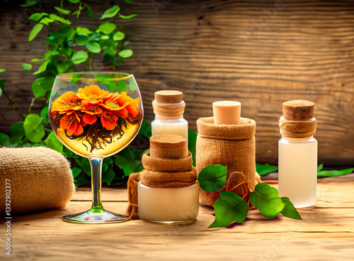 Obraz na płótnie Spa still life Ai w salonie