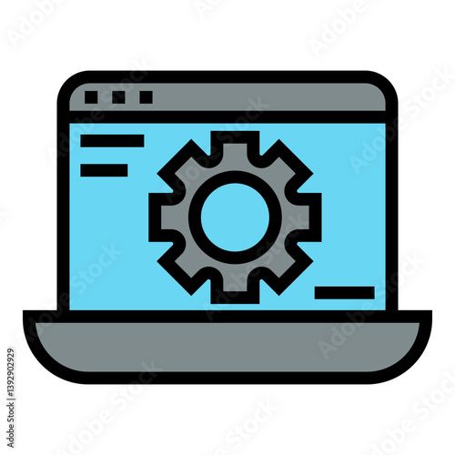 application vector icon