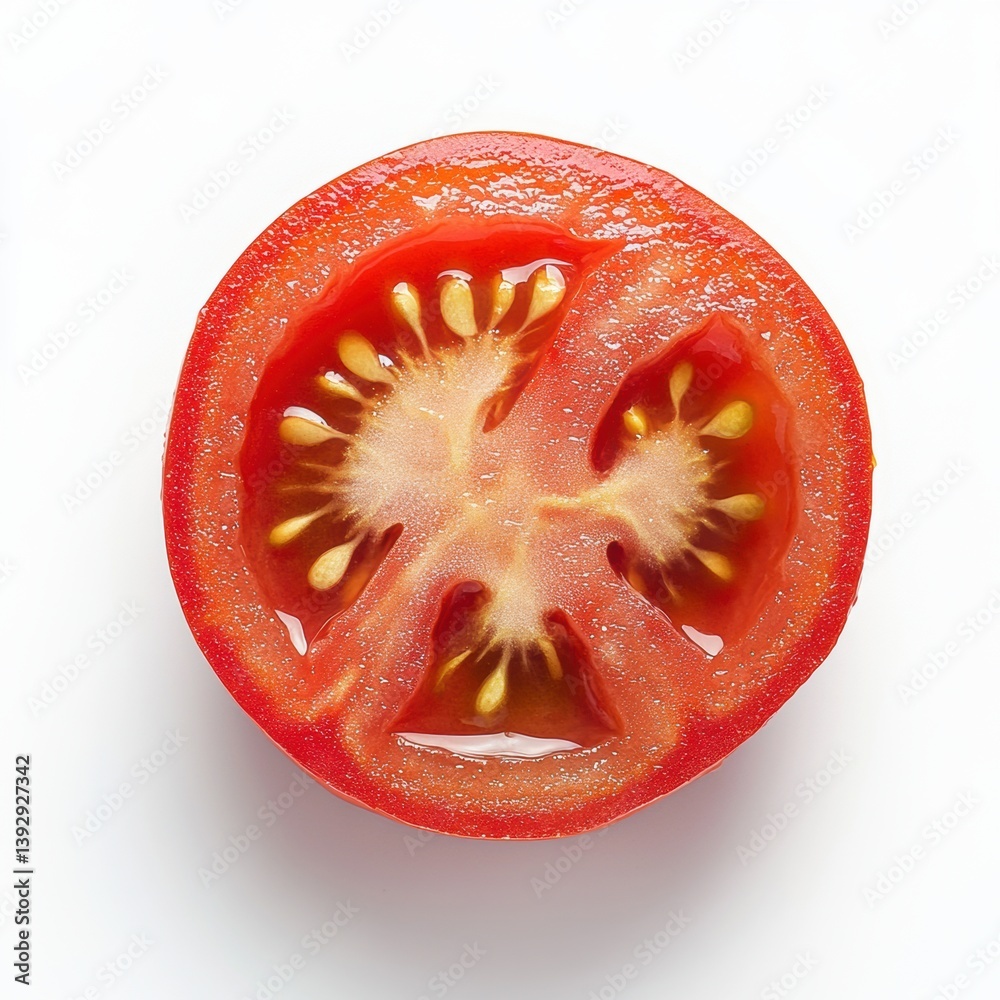 fresh organic tomato in Spring