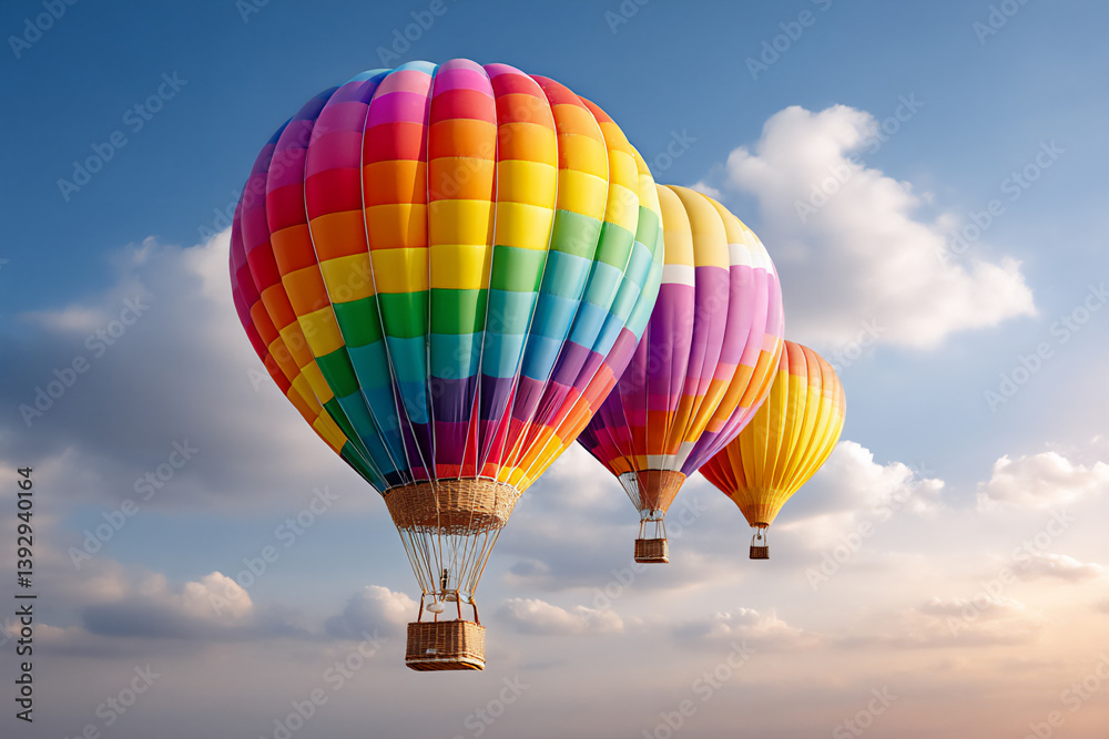 Fototapeta premium name: hot air balloons,