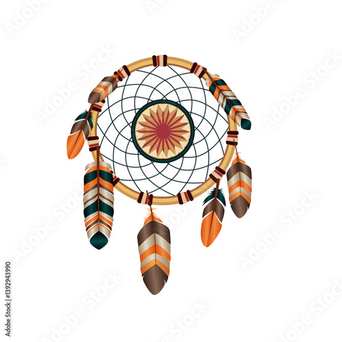 Indians, bright feathers..International Day of the World's Indigenous People. August 9	