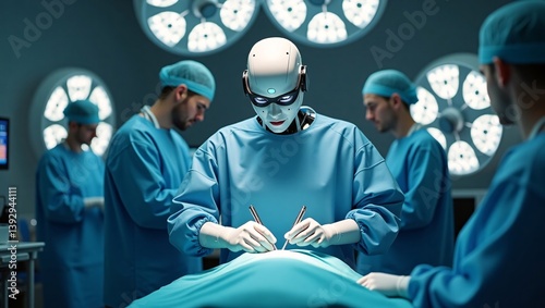 AI Humanoid Surgeon Performing Precision Surgery | Future of Robotic Healthcare & Medicine