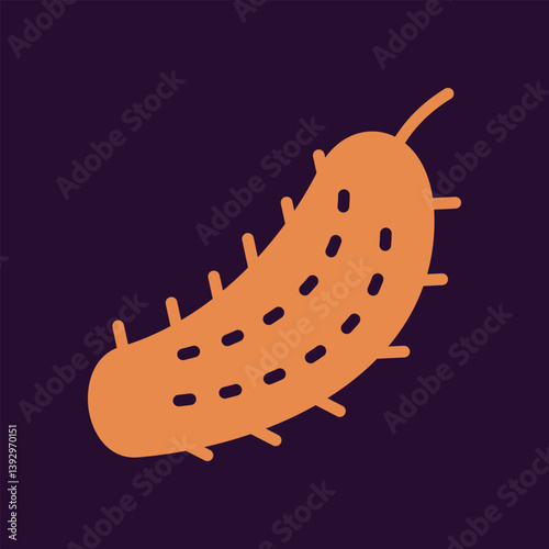 Pickle trendy art attractive abstract vector illustration colorful useful design