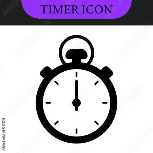 Timer and stopwatch vector icons set. Countdown timer vector icons. Time management. Deadline, punctuality and time management and optimization Countdown 5, 10, 20, 30, 60 minutes. Vector illustration