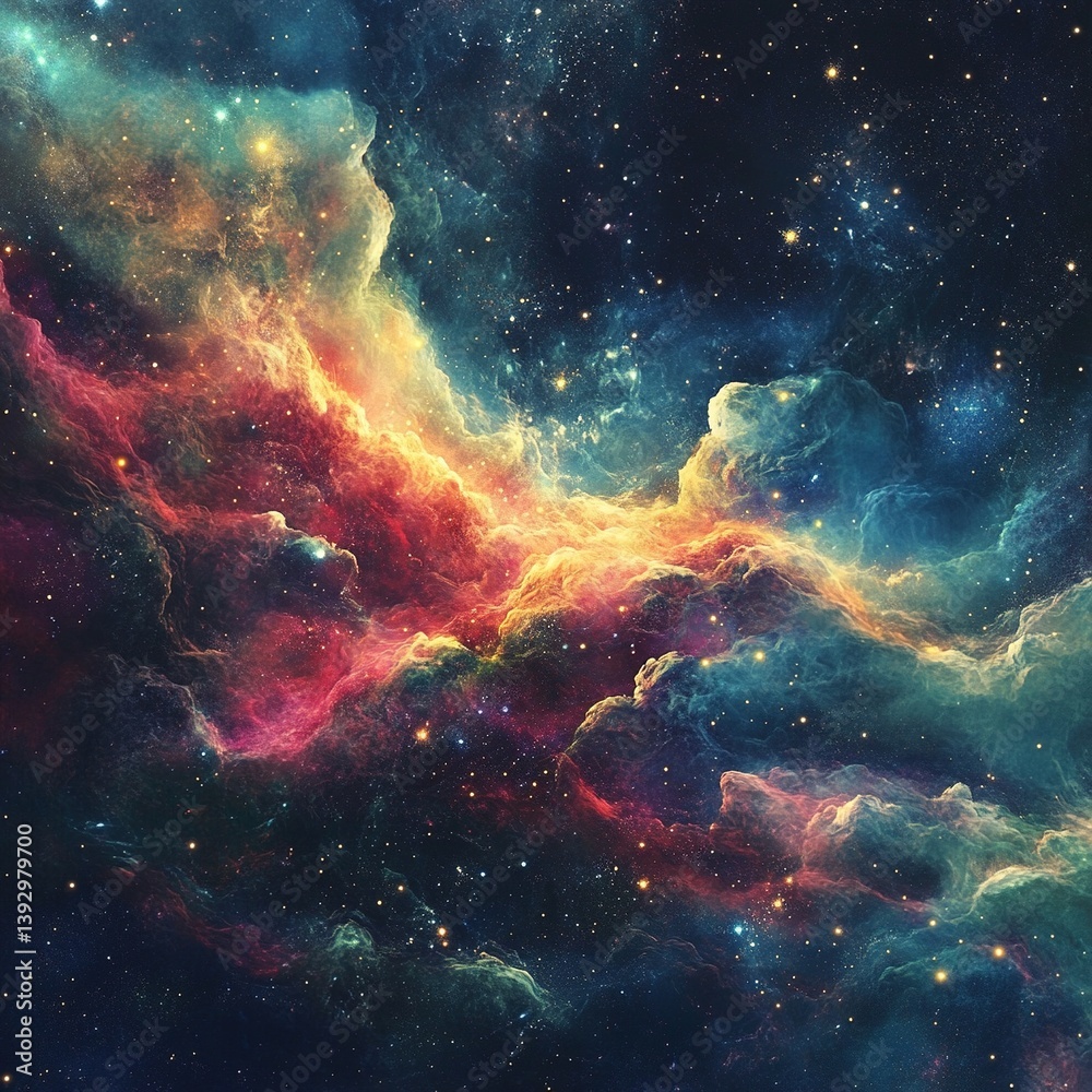 Fluid acrylic textures, cosmic nebula patterns, surreal digital art Fluid acrylic textures, cosmic nebula patterns, surreal digital art