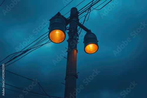 Obraz na płótnie Street Light on Pole w salonie