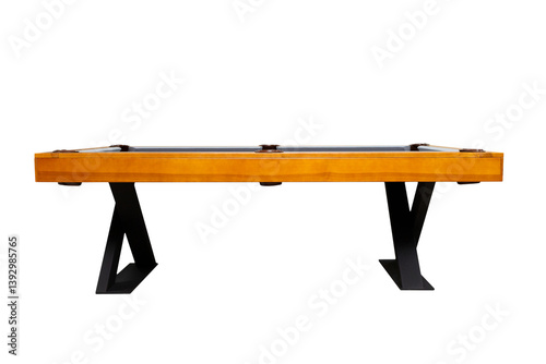 Billiards table. Billiard table isolated on white background.