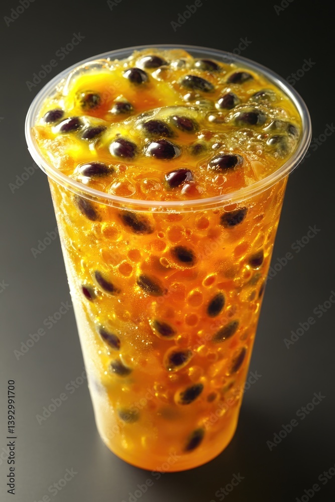 Fruit Filled Plastic Cup