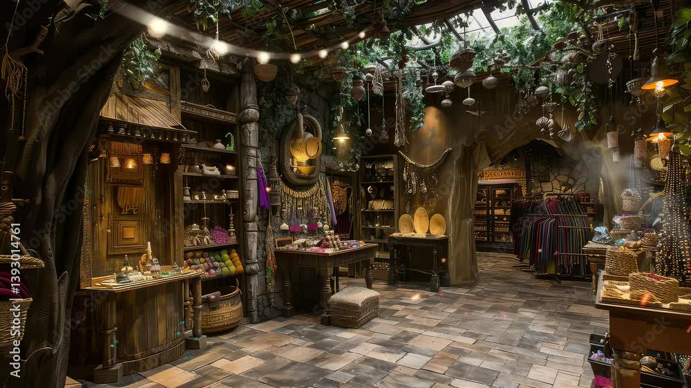 Enchanting natural apothecary interior design