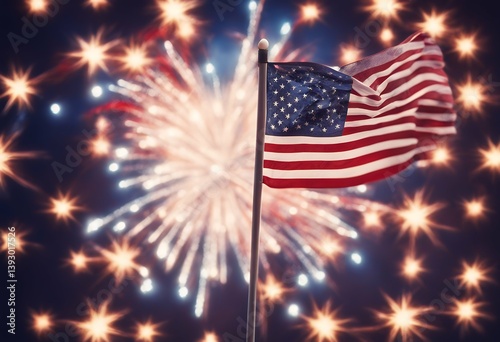 usa background day independence 4 fireworks july flag design anniversary signs star nation idea symbol rocket firecracker light texture holiday new year white blue abstract creative celebration