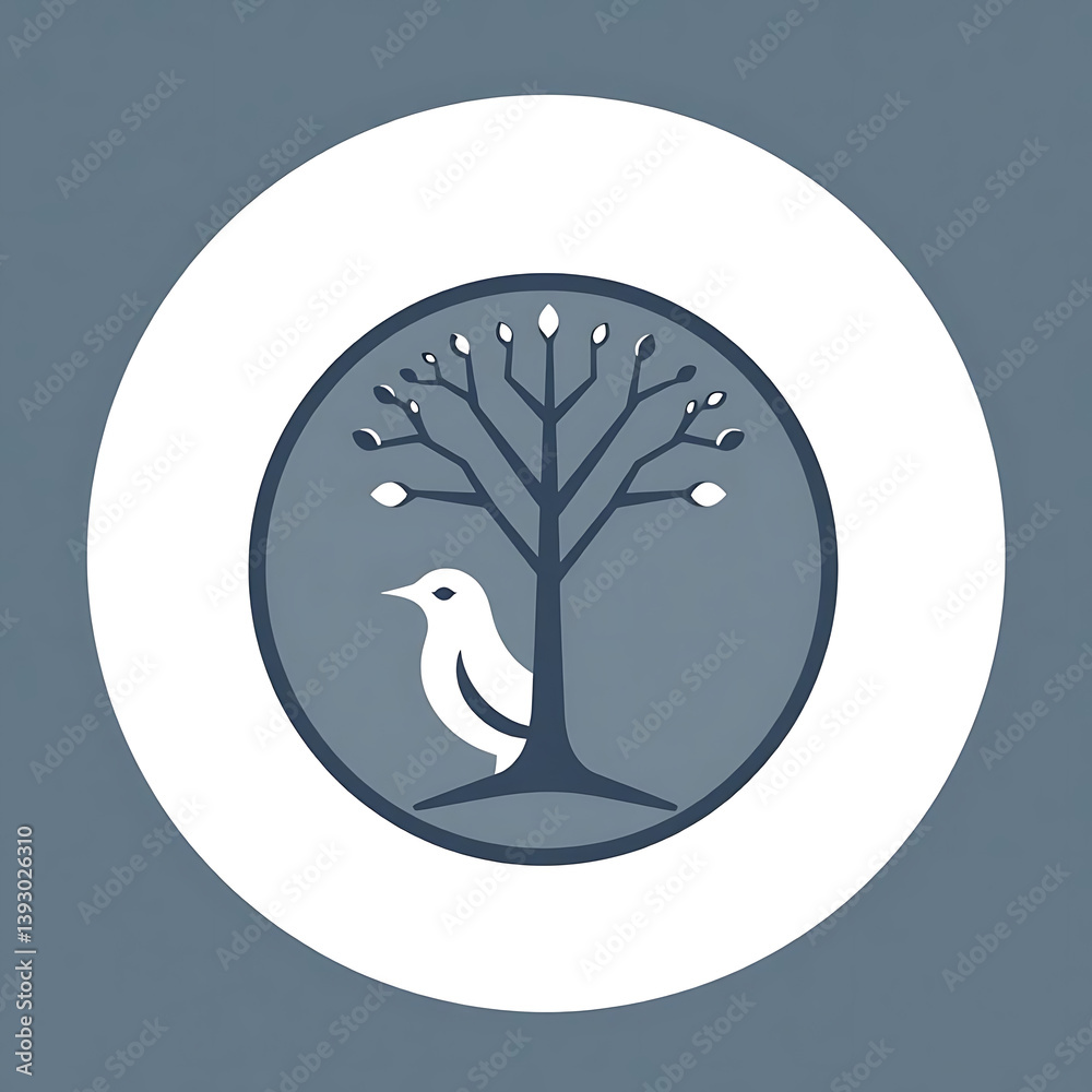 Obraz premium tree with birds