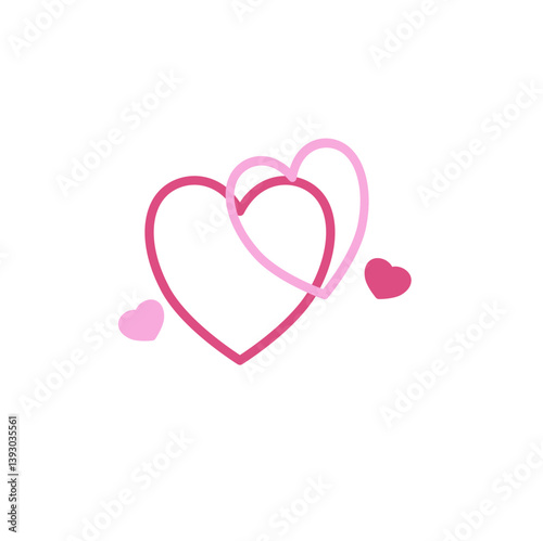 Heart on Valentine's Day